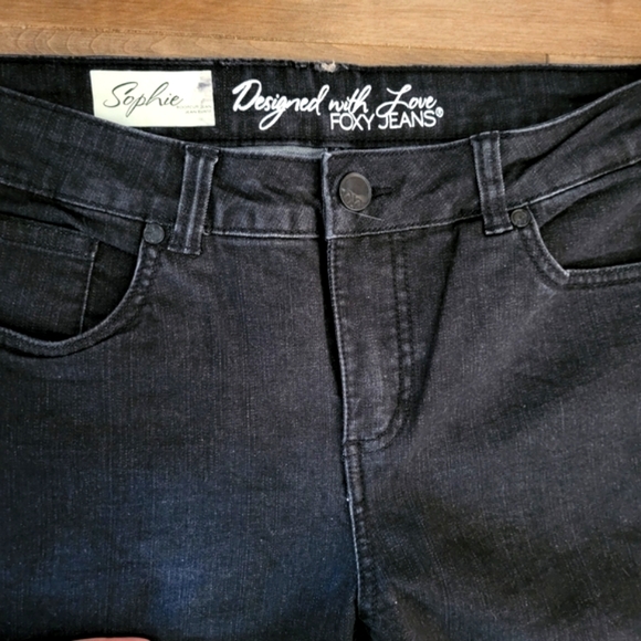 Long foxy black jeans - Picture 2 of 4